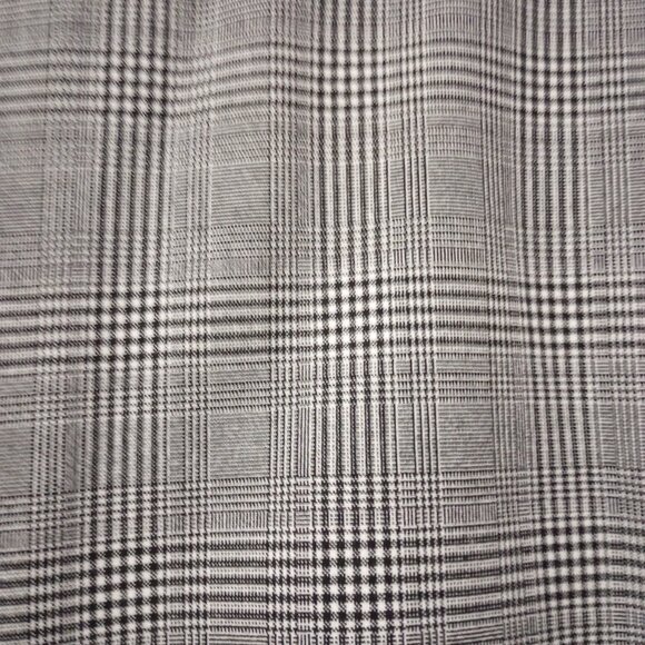 Gray Plaid Comfort Stretch Trouser Pants sz 6 NWT - Picture 2 of 10